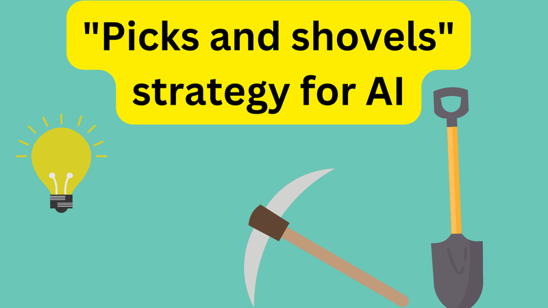 "Picks and shovels" strategy for AI